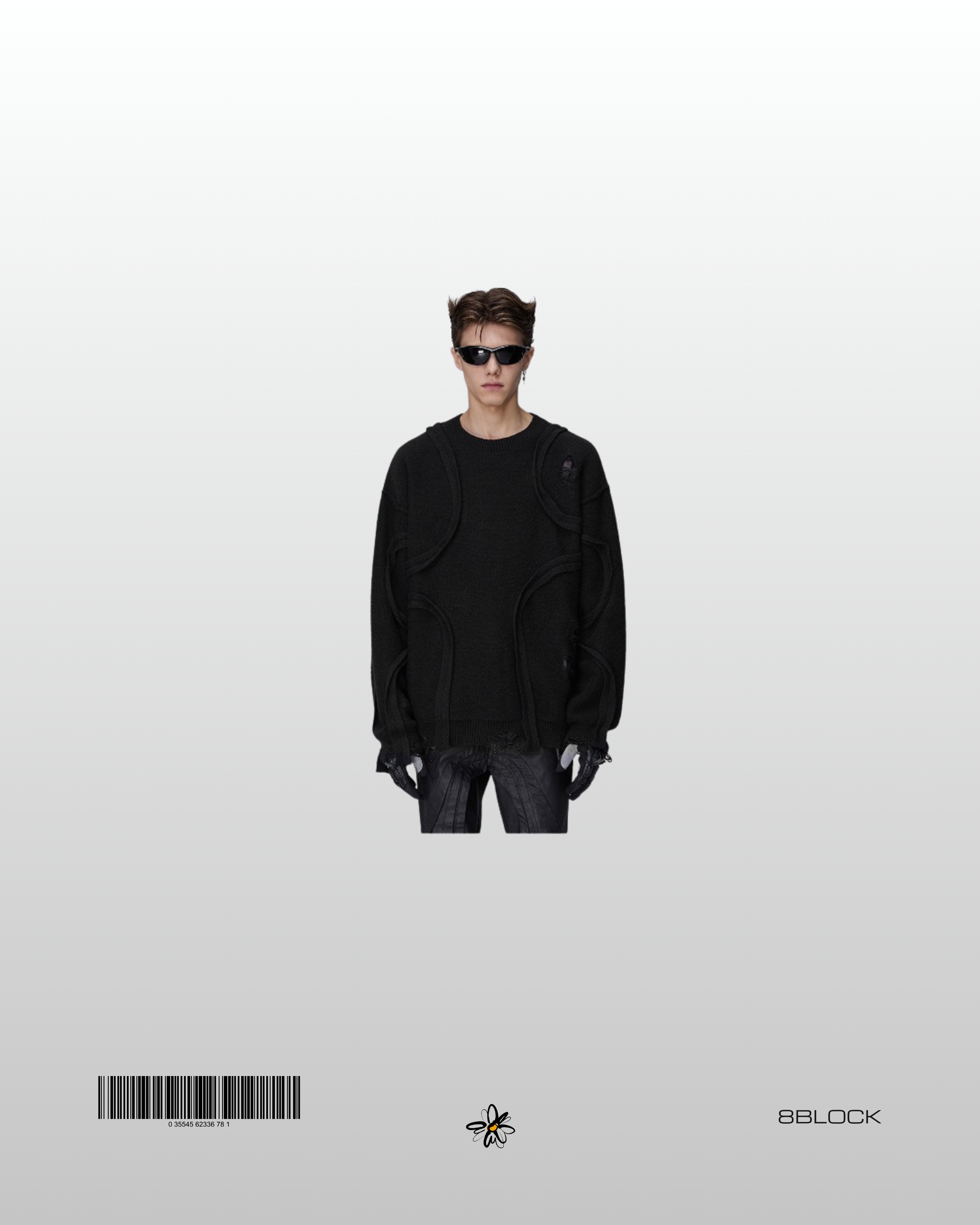 Artistic Distressed Sweater